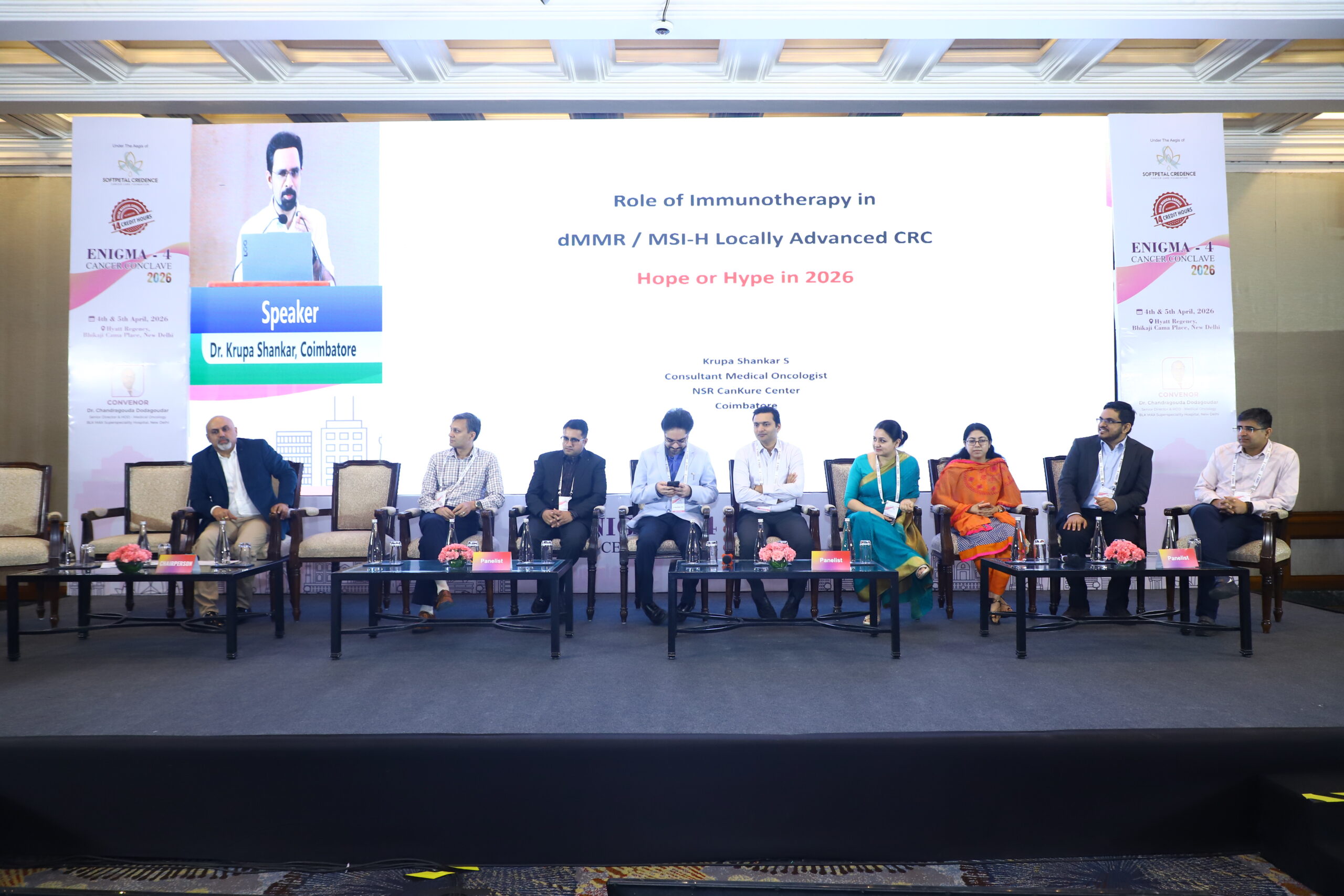 Enigma Cancer Conclave speaker panel